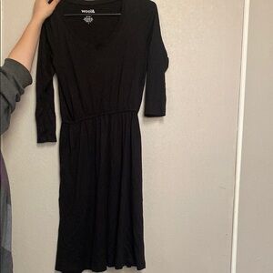 Wool& Black Women's Dress